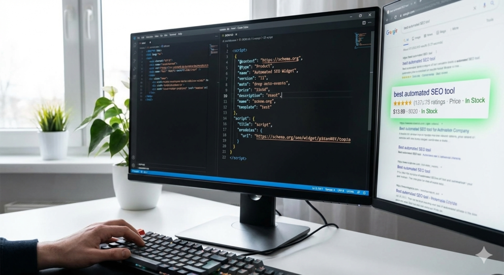 Automate schema markup with Vyndow SEO