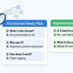 Structured FAQ section, showing content extracted by AI.